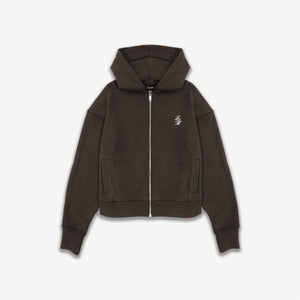 Studios Zip Hoodie - Chocolade