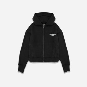 Atelier Zip Hoodie - Black