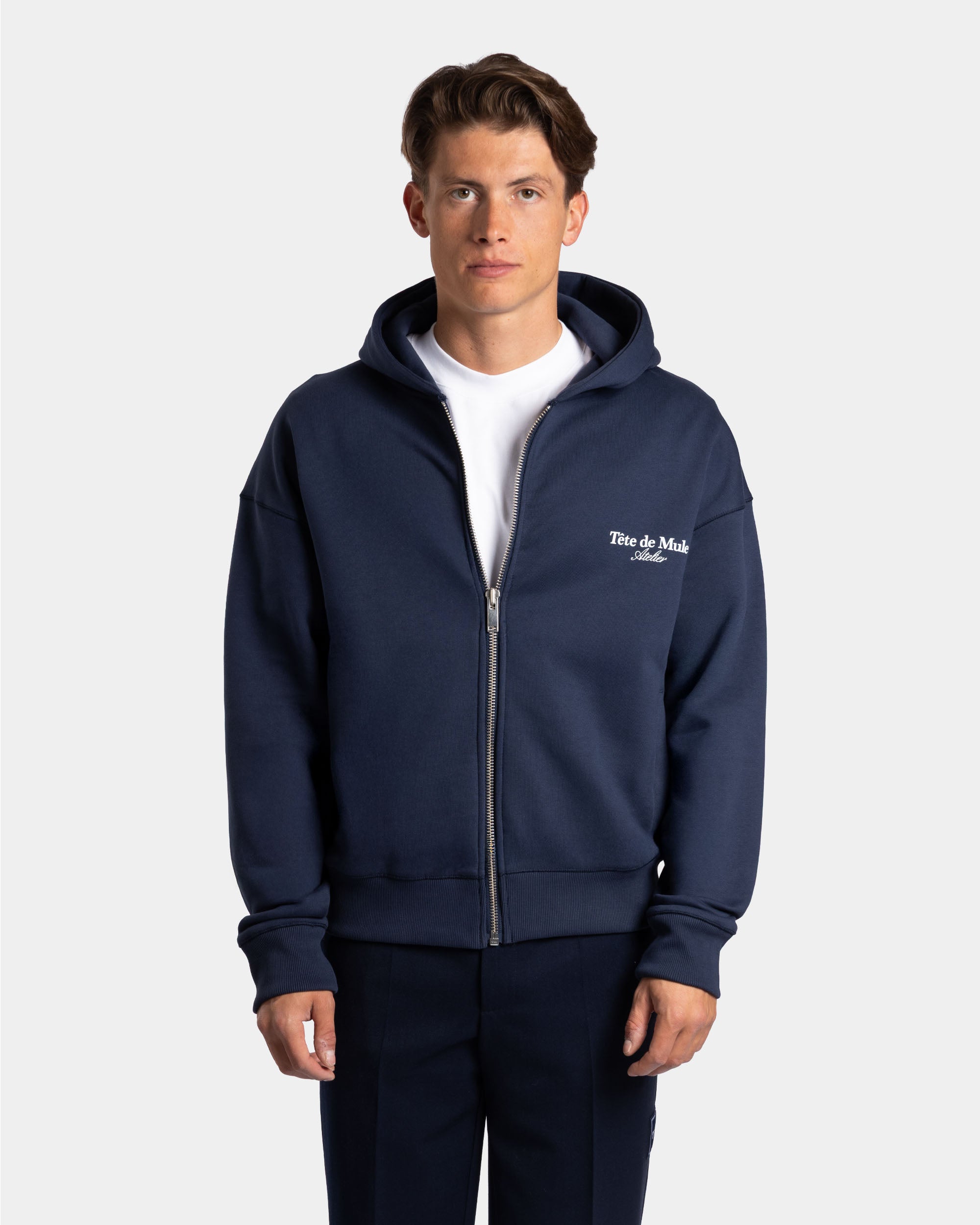 The Atelier Zip Hoodie – Tête de Mule