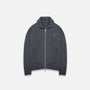 The Knitted Zip-Up Sweater