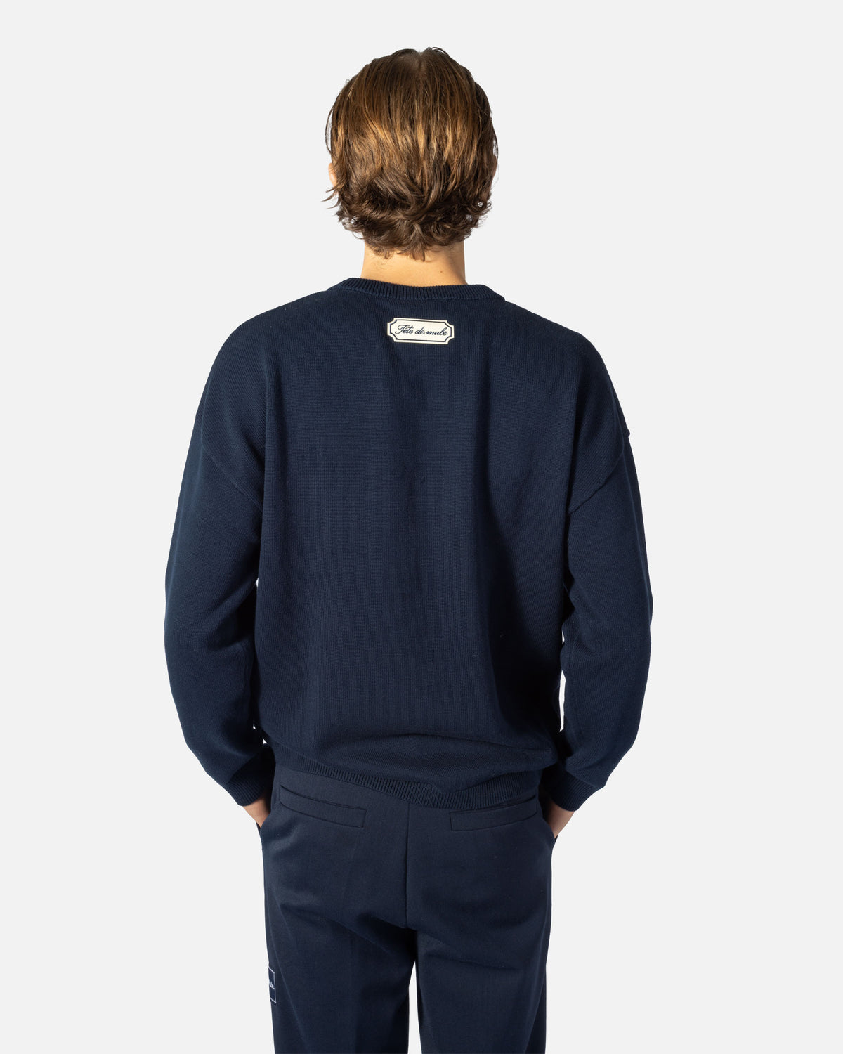 The Monogram Intarsia Knitted Sweater