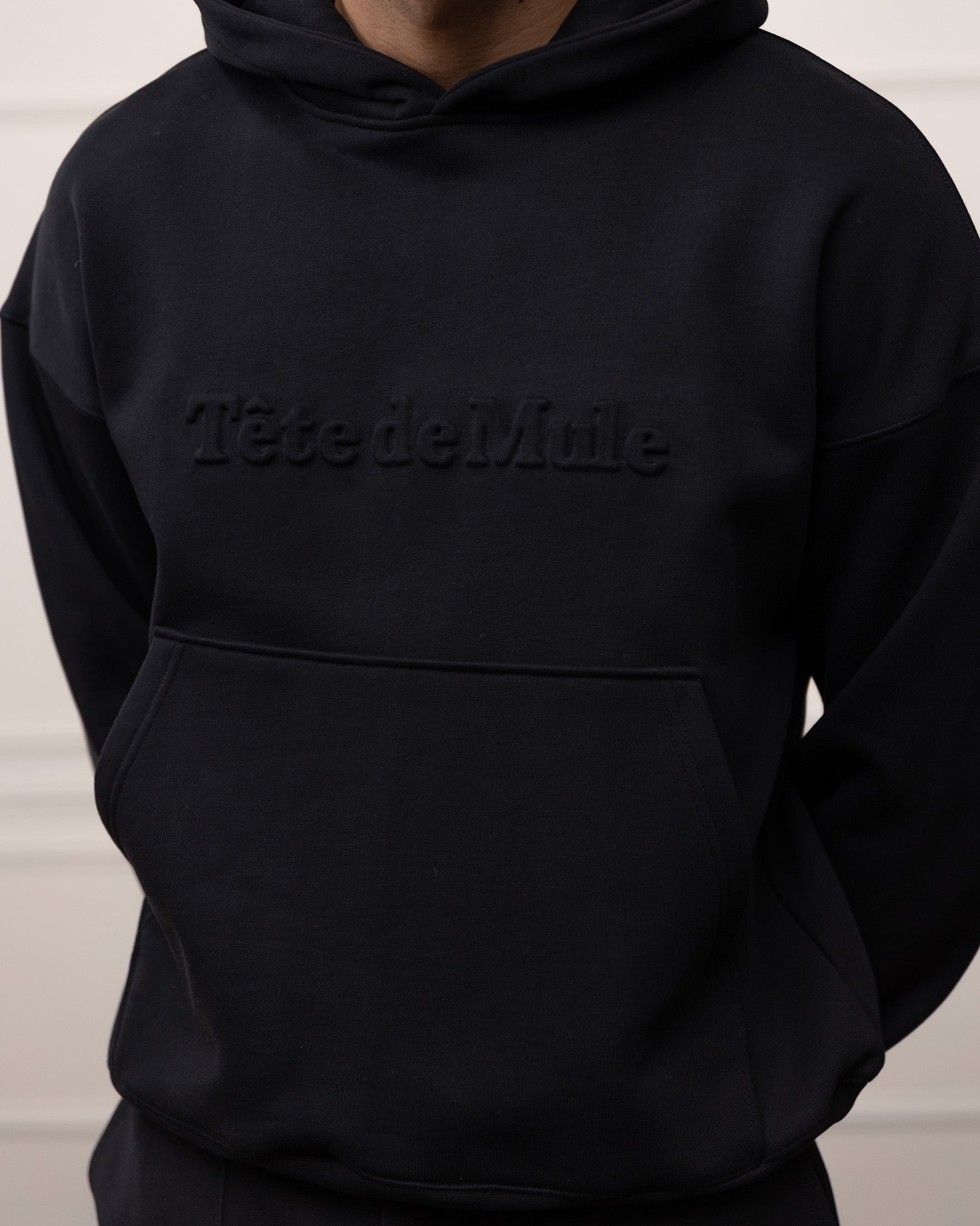The Embossed Logo Hoodie – Tête de Mule