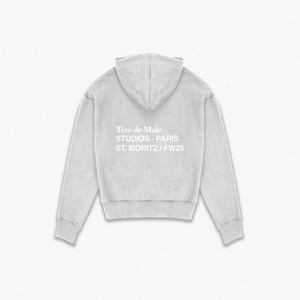 Studios Zip Hoodie - Lichtgrijs